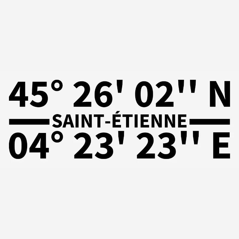 Saint-Étienne coordinates