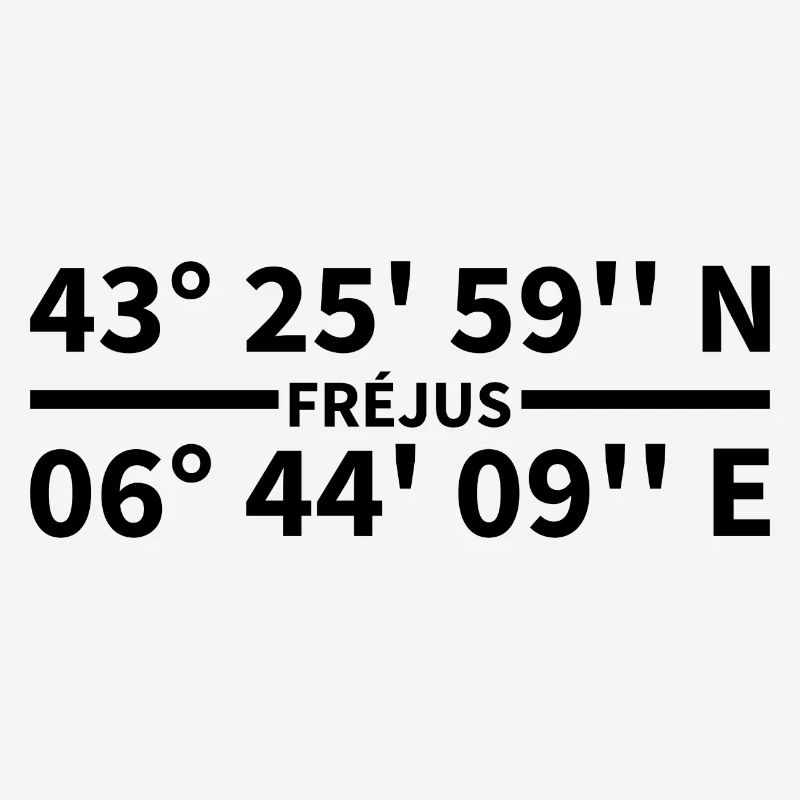 Fréjus coordinates