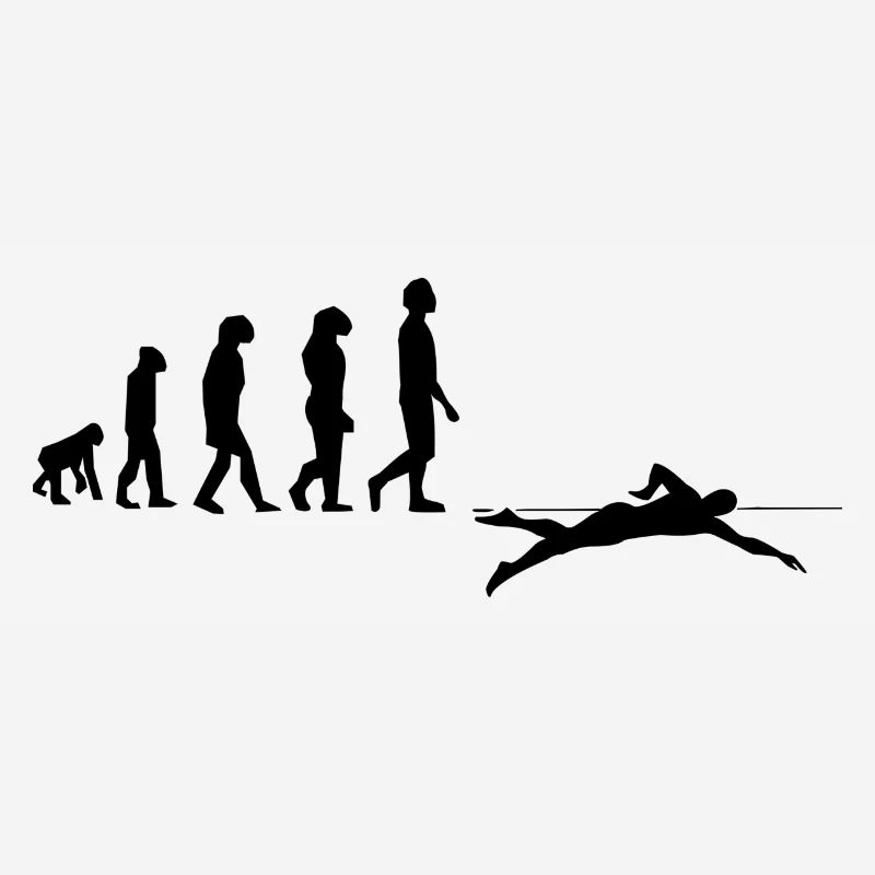 Evolution des Schwimmens