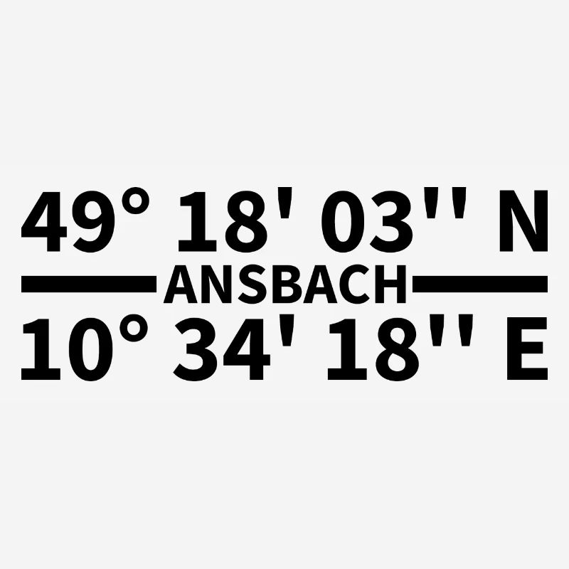Coordonnées d’Ansbach