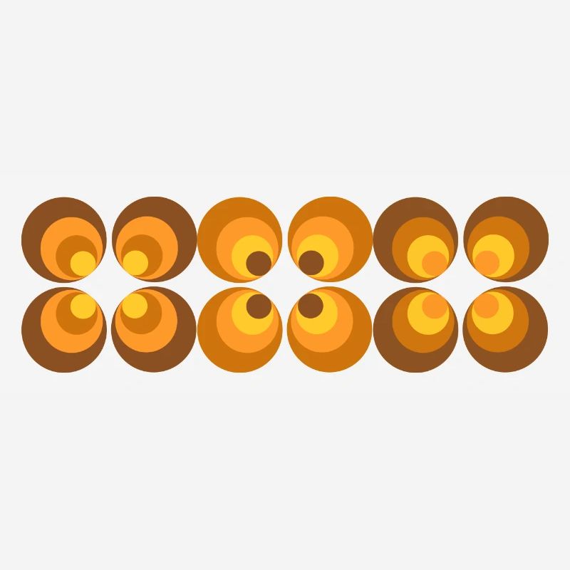 70s Flower Pattern Retro