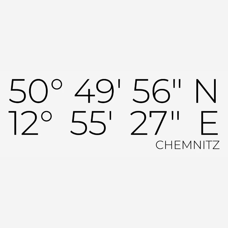Coordinates Chemnitz