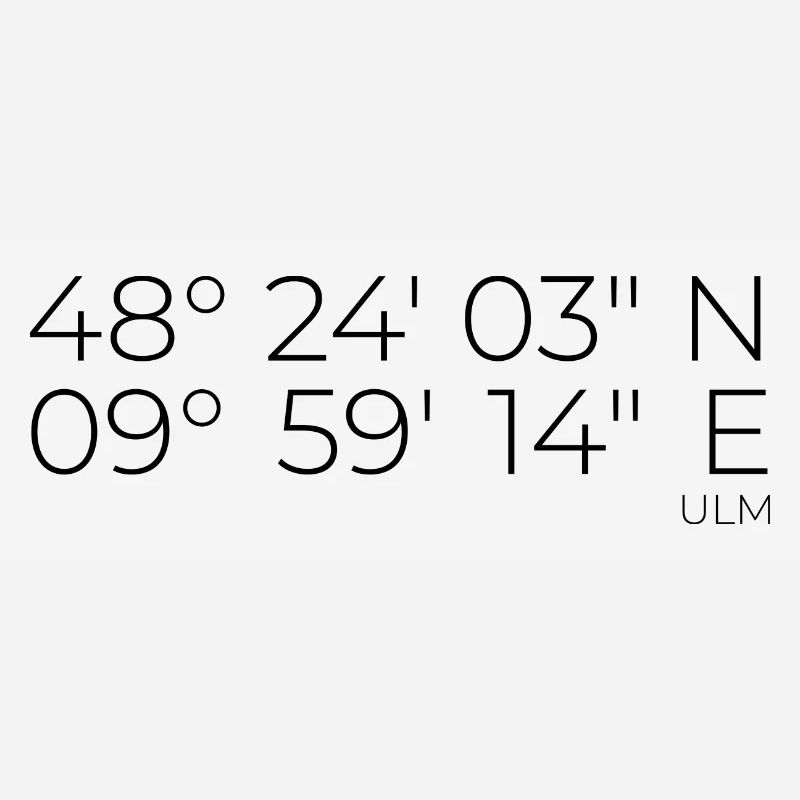 Coordinates Ulm
