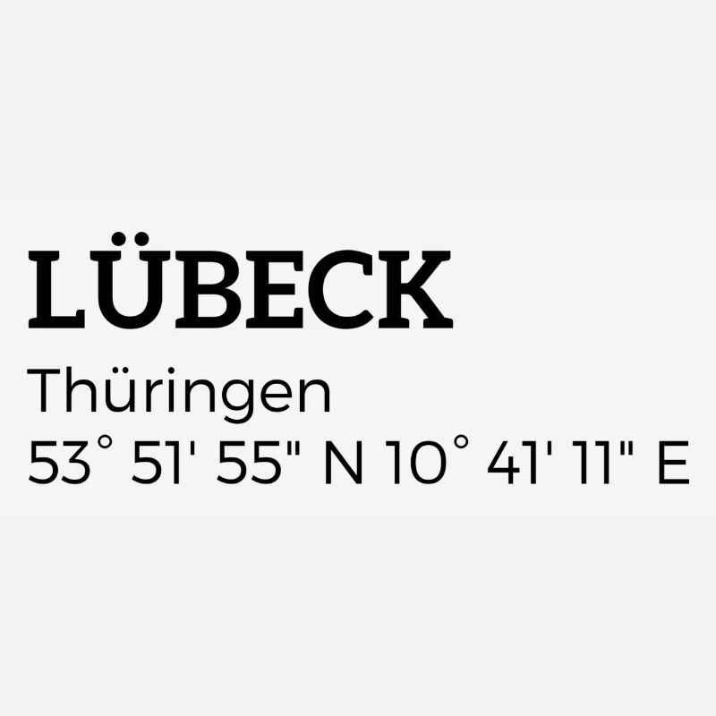 Lübeck Thuringia coordinates