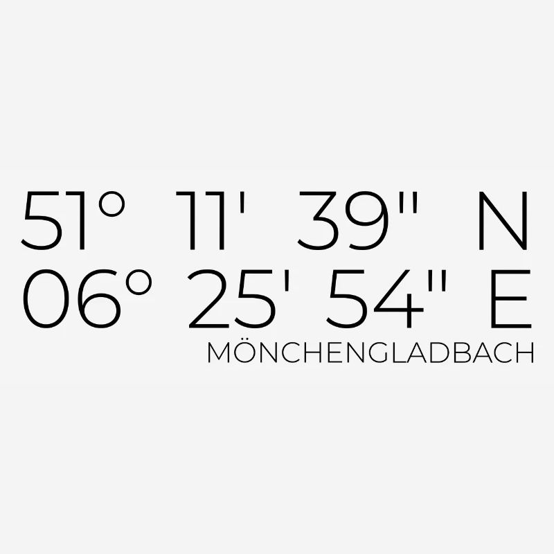 coordinates Mönchengladbach