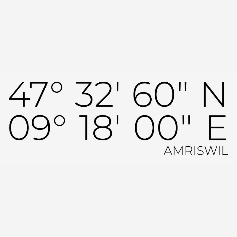 Coordinates Amriswil, Switzerland
