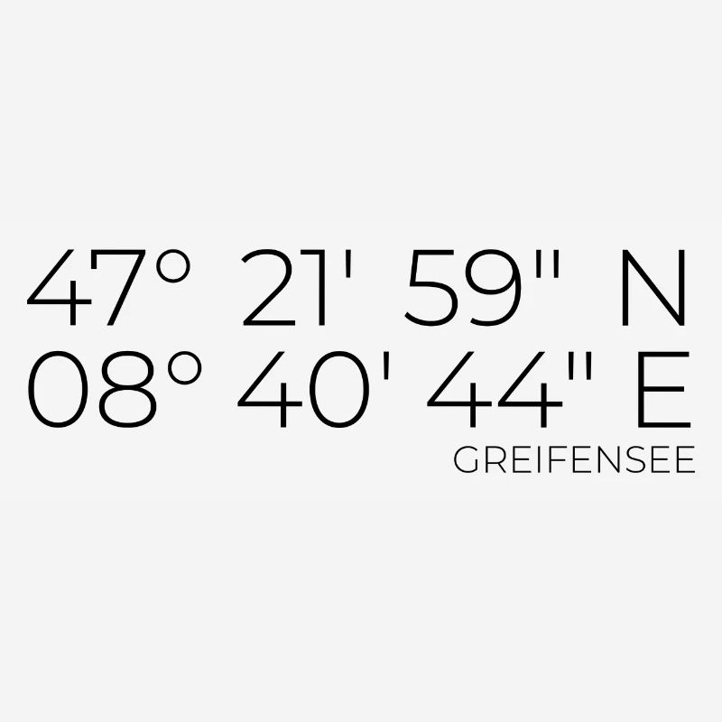 Coordonnées Greifensee, Suisse