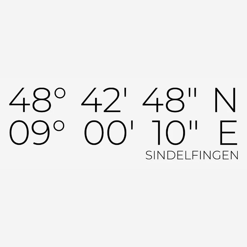 Coordinates Sindelfingen