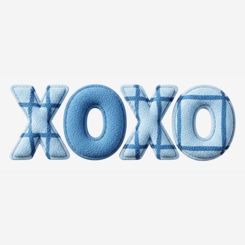 XOXO Patchwork Look mit Stoff Optik