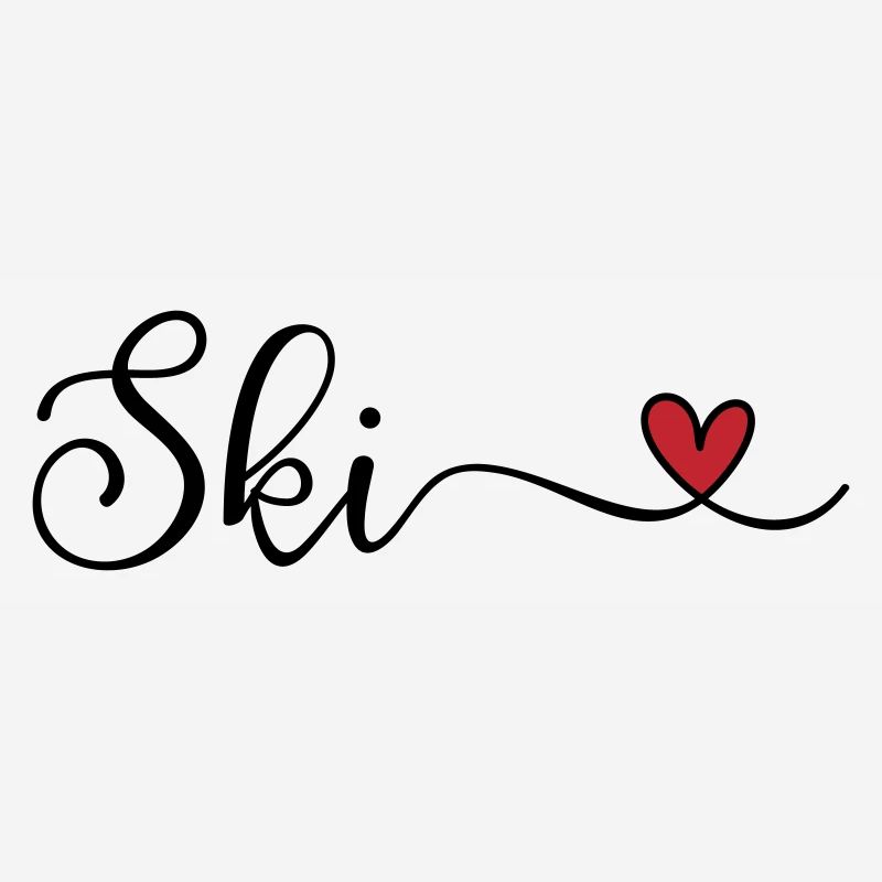 Ski mitHerz