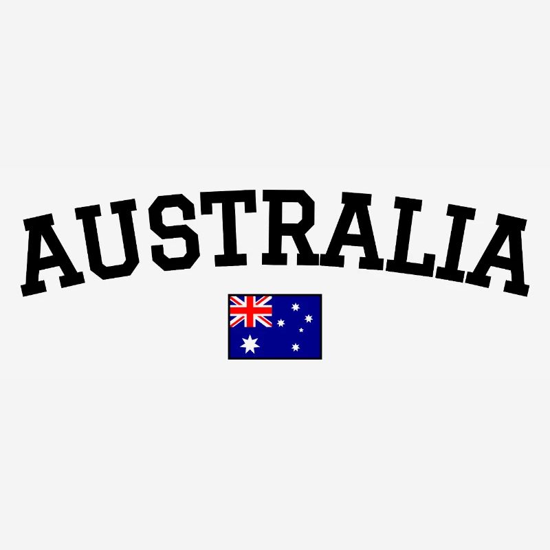 Drapeau australien Noir