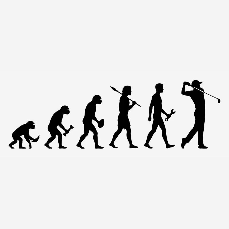 Evolution Golfspieler Golf