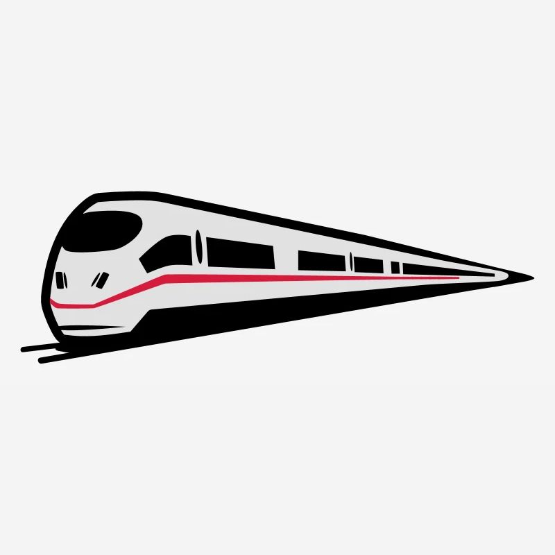 Glace de chemin de fer train