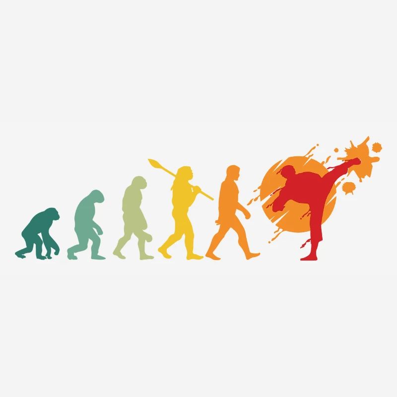 Evolutionen MMA Entwicklung Mensch Affe Karate