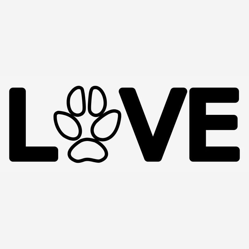 Love Hundepfote 2 Vector