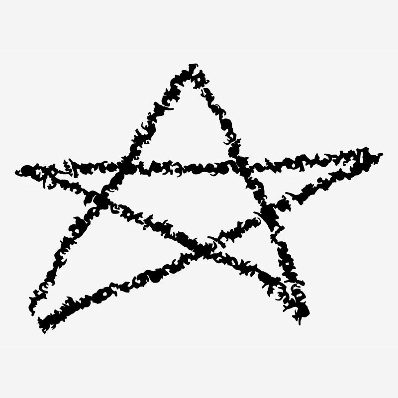 Pentagram Satan Devil Gothic Occult Witch Vector