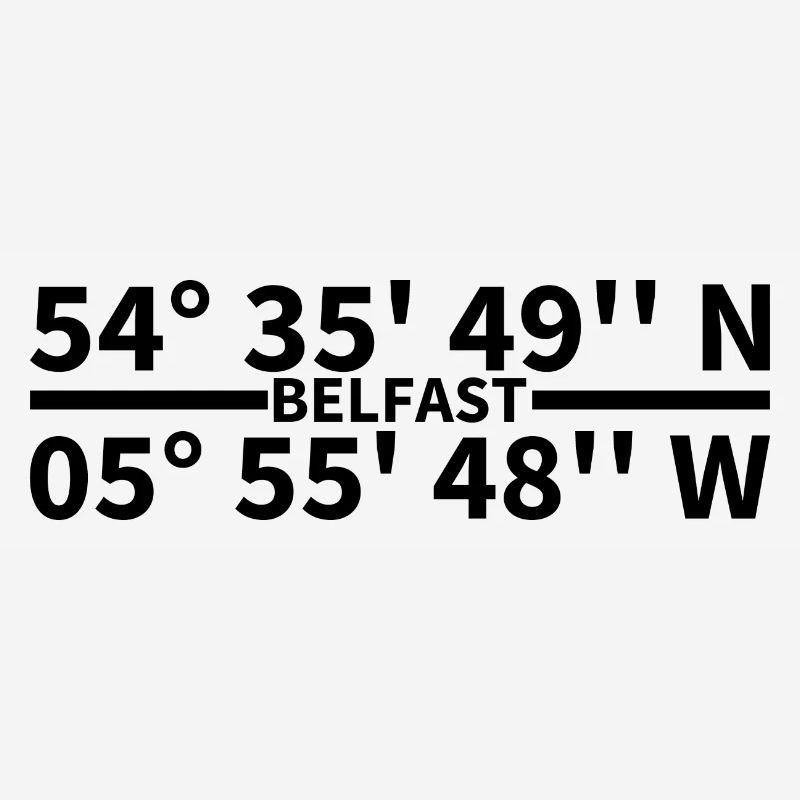 Belfast coordinates