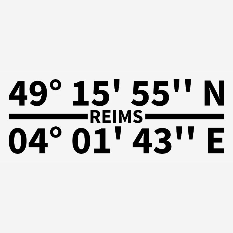 Reims coordinates