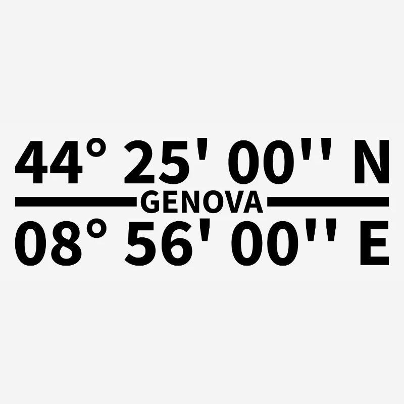 Genova coordinates
