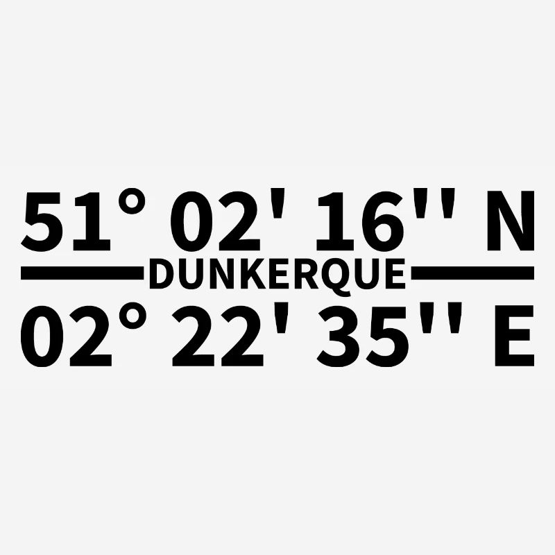 Coordonnées de Dunkerque