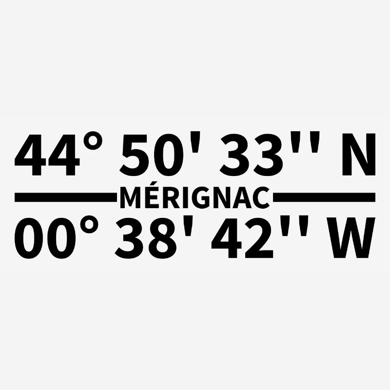 Mérignac coordinates