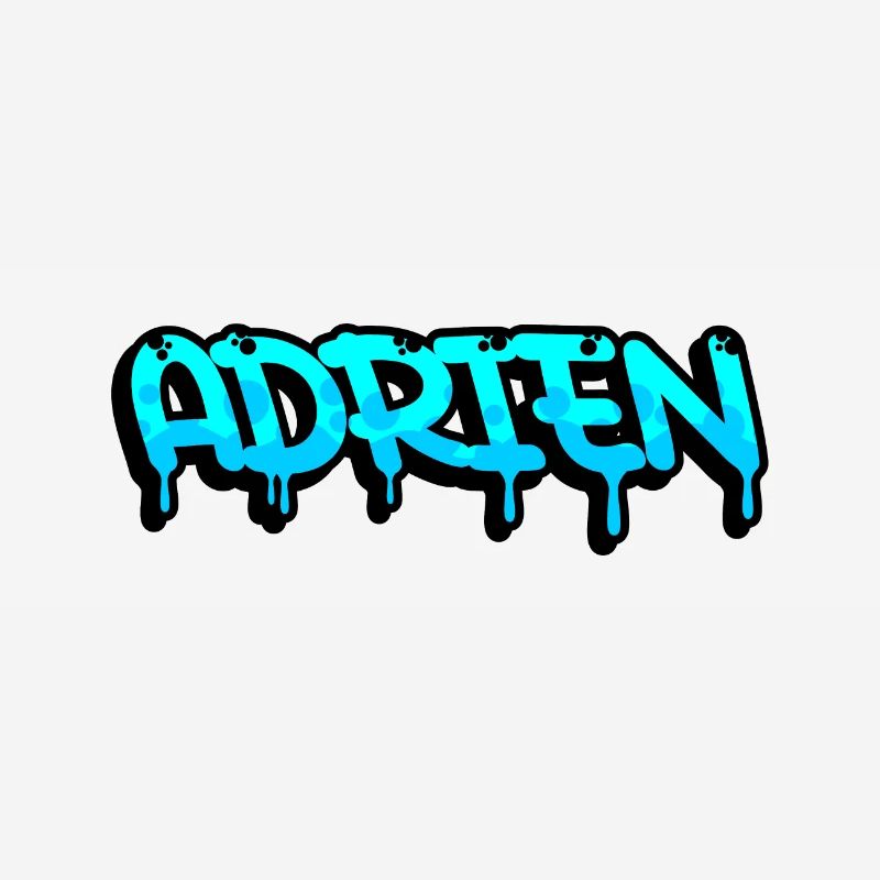 Graffiti first name Adrien