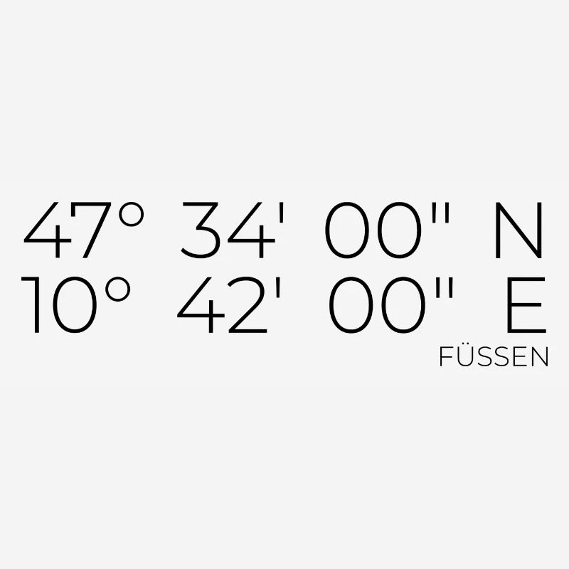 Coordonnées Füssen