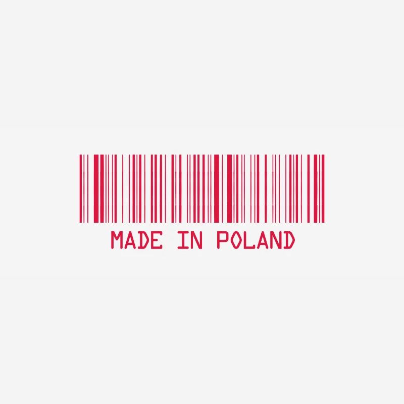Fabriqué en Pologne - Pologne - Pologne - Code-barres - Dash