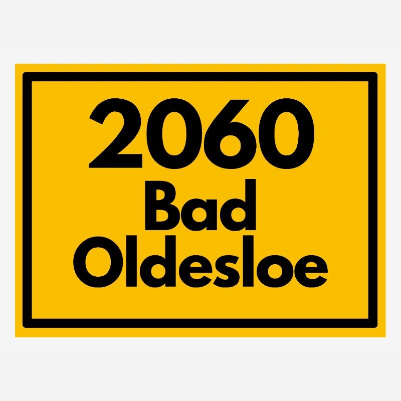 Town sign - then old zip code 2060 BAD OLDESLOE