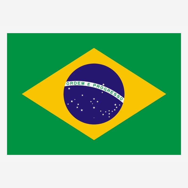 Brésil drapeau bannière