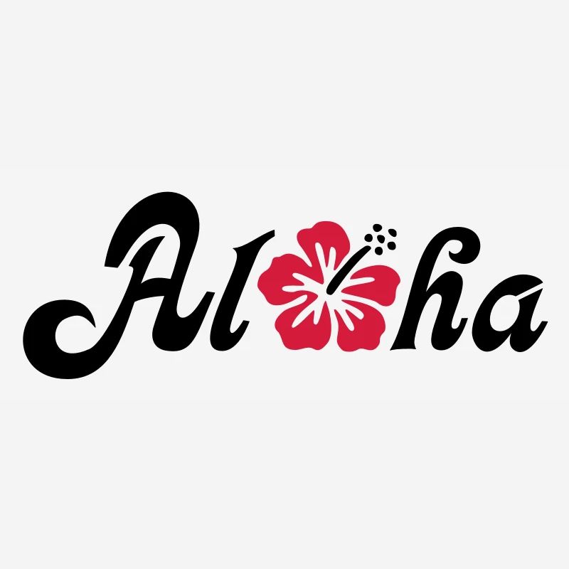 Aloha fleur d'hibiscus
