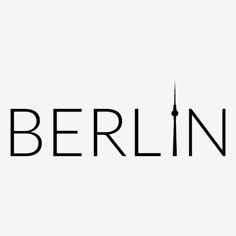 Berlino con torre della televisione nera