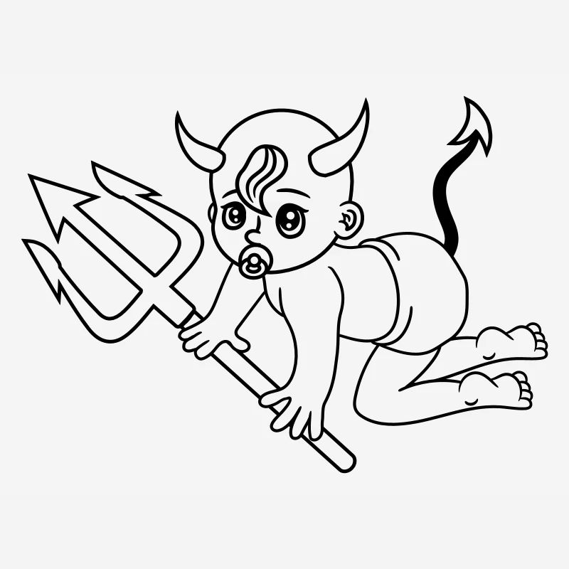 evil devil demon hell devil satan crawling pacifie