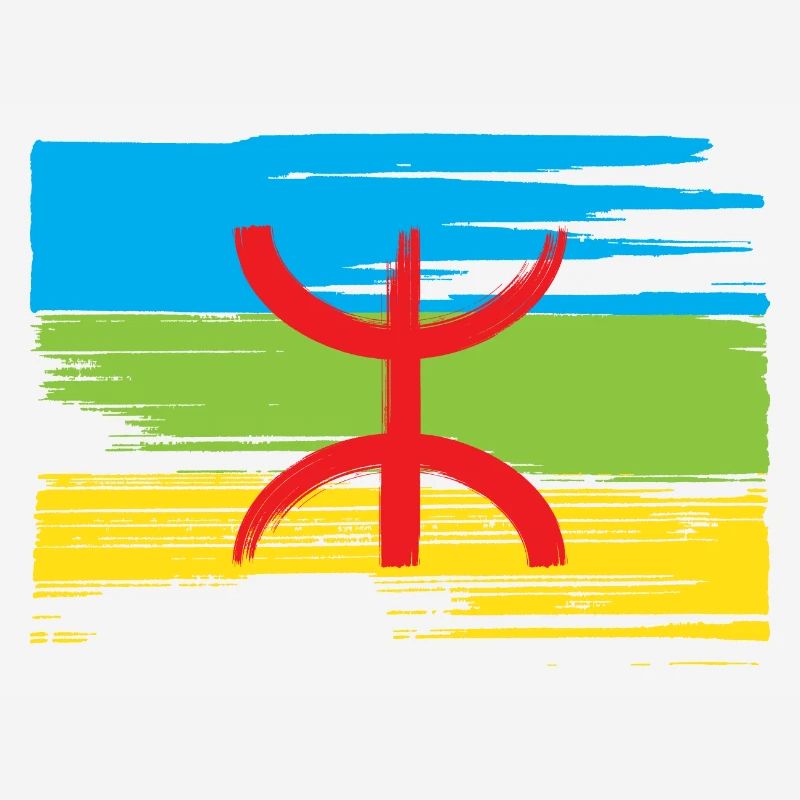 Amazigh flag (Amazigh inside)