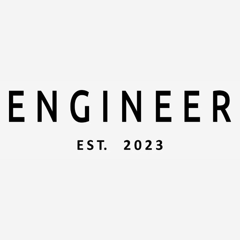 Engineer Est. 2023 Graduation Engineering Student