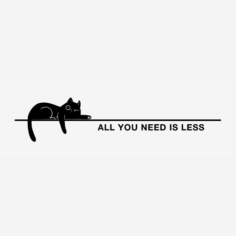 Tout ce dont vous avez besoin, c’est moins de minimalisme Déclaration de chat