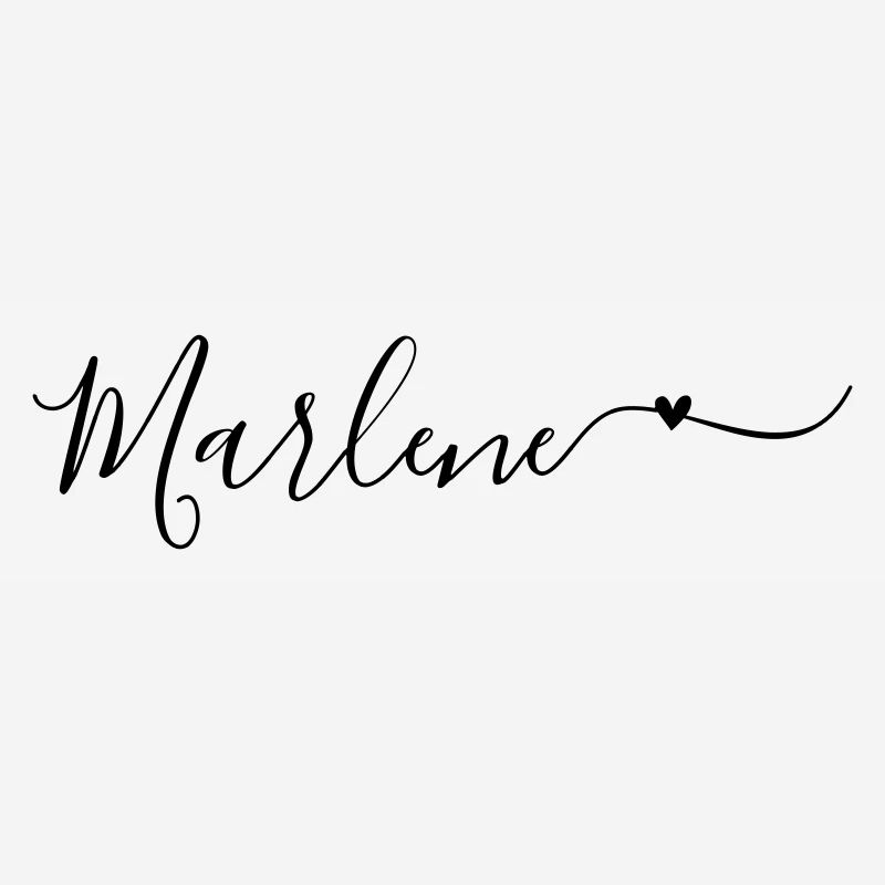 Marlene Name First Name Decorative