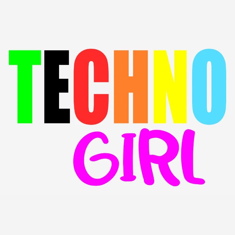 Techno-Mädchen