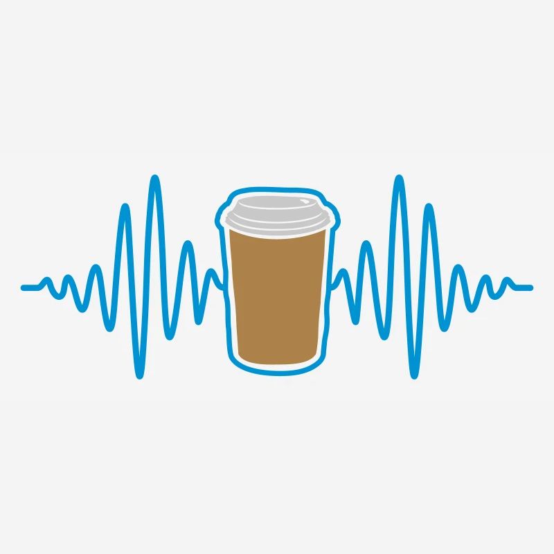 Frequenz Kaffee Becher unterwegs