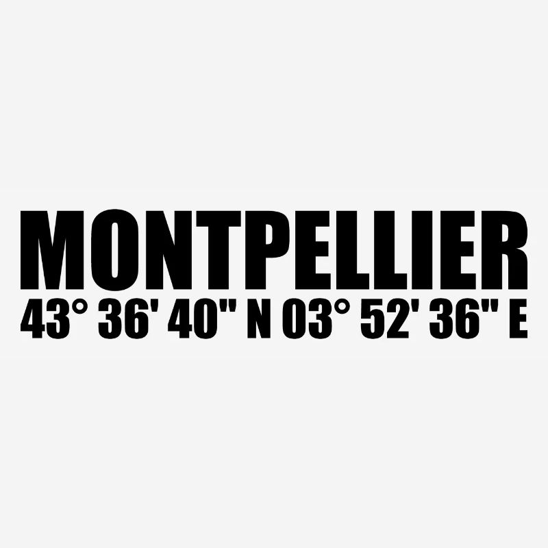 Montpellier Coordinates