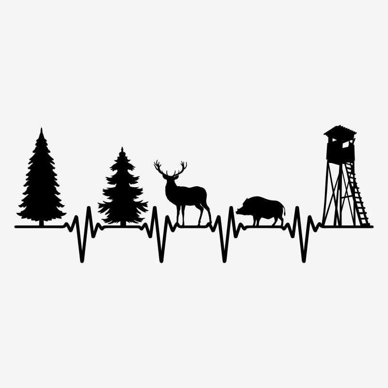 Le pouls cardiaque du chasseur | Couleur changeable