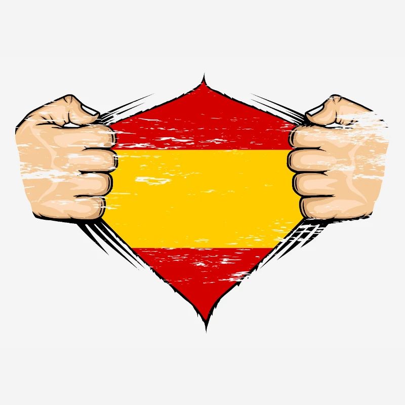 Drapeau espagnol utilisé