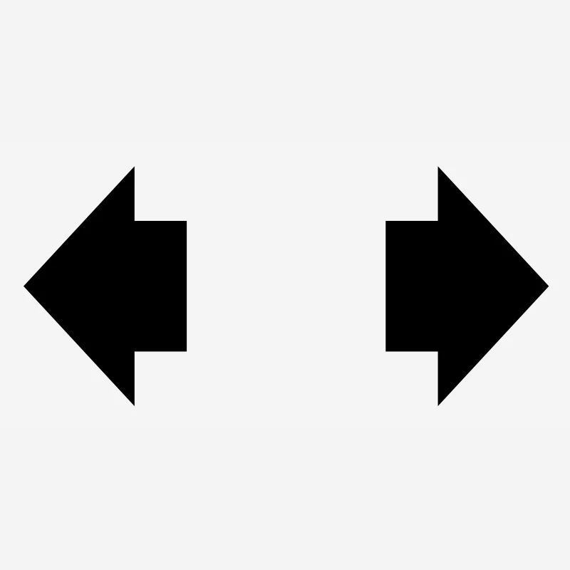 arrow left right