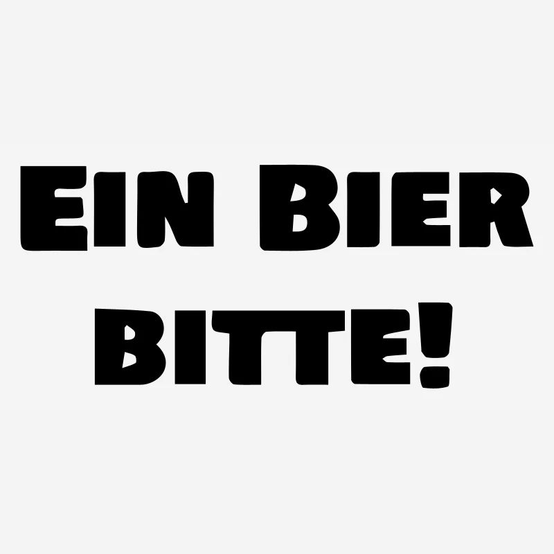 Ein BIER bitte!