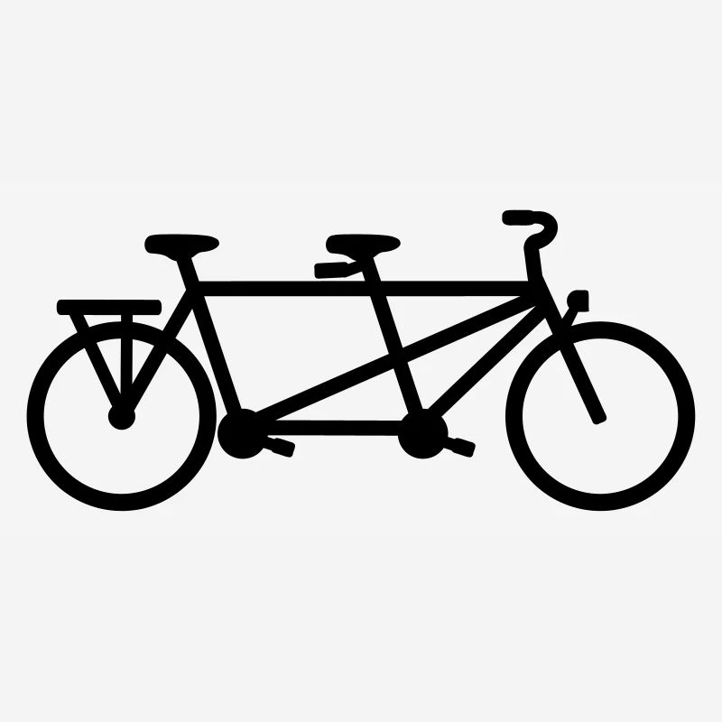 Tandem Bicyclette vélo