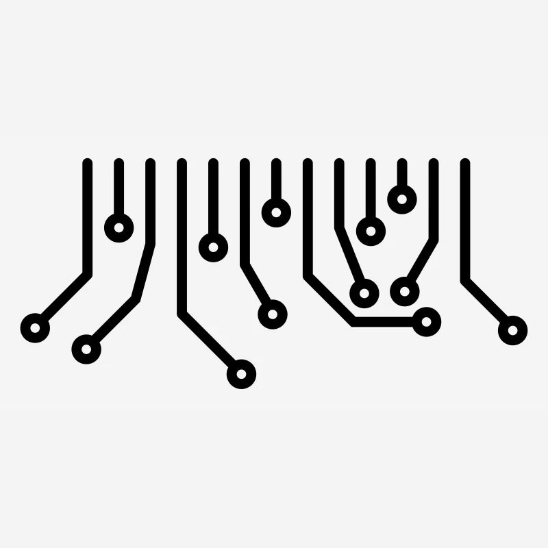 Platine CPU Computer Admin Nerd Technik T-Shirt