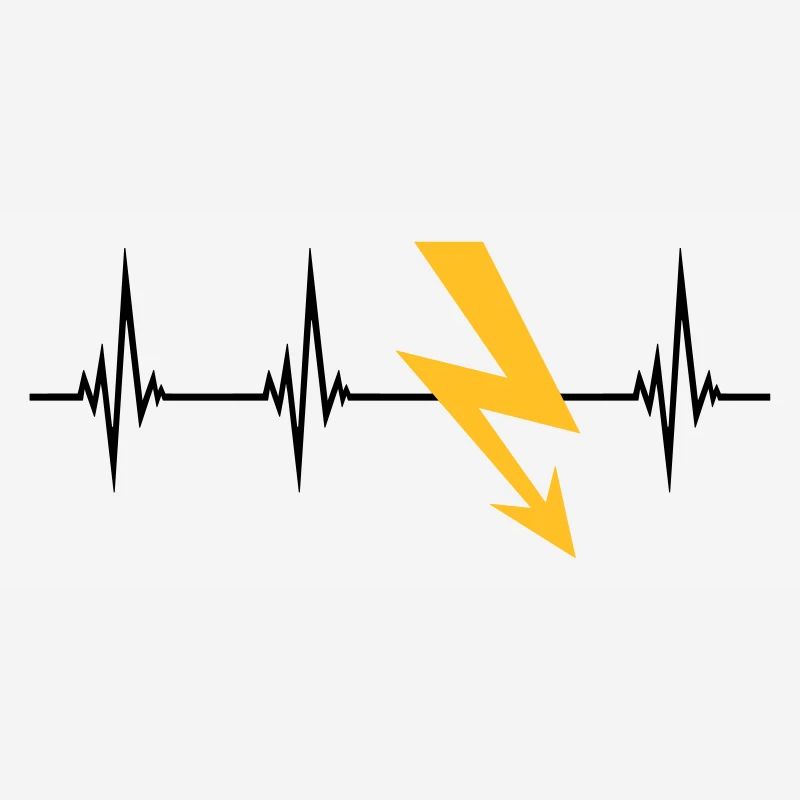 current pulse heartbeat frequency electric flash en