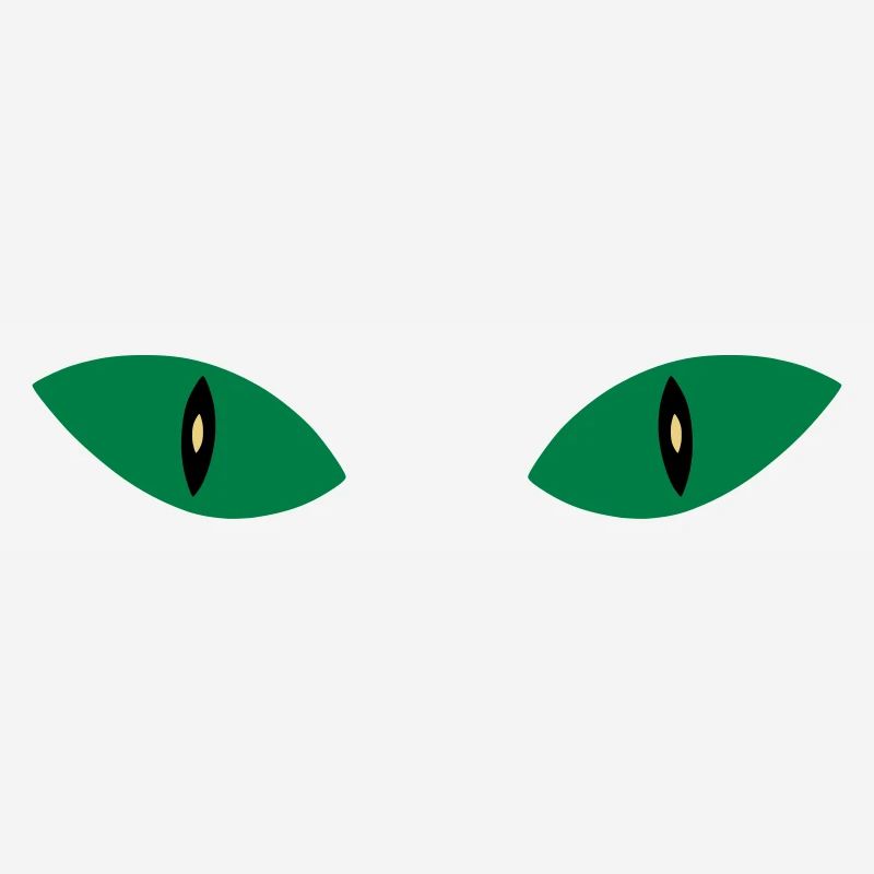 ★ Couleurs de conception modifiables ★ Deux yeux de chat