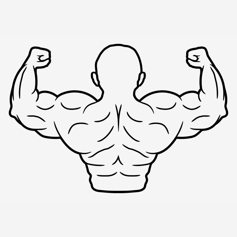 Strong poor bald head