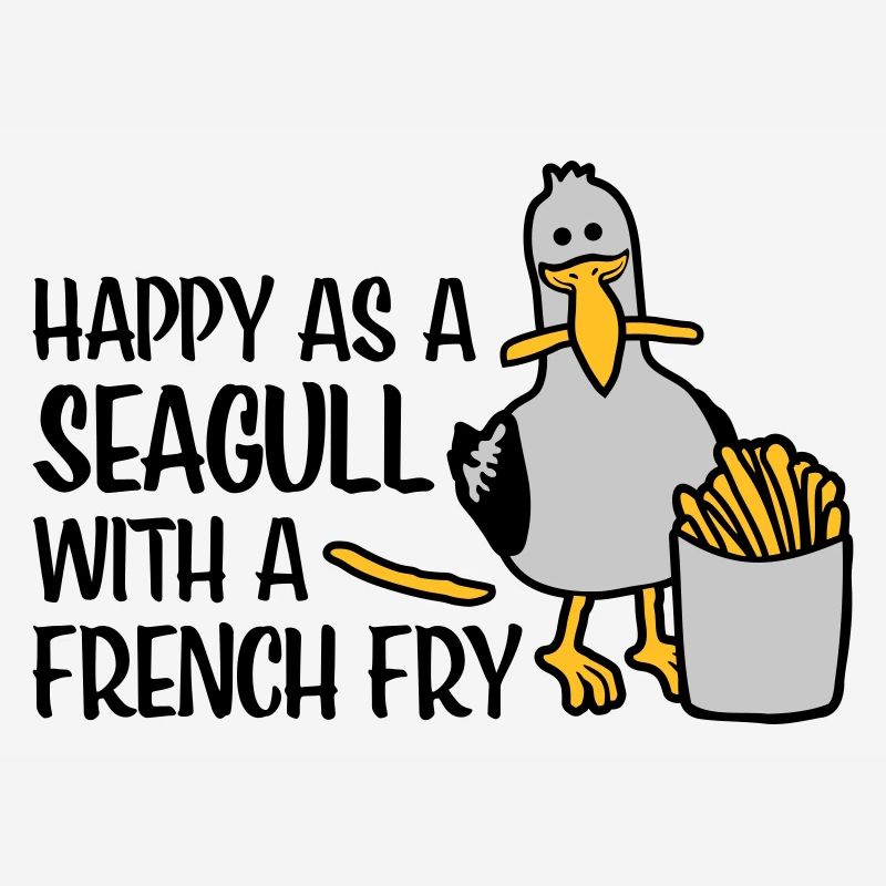 Heureux comme une mouette